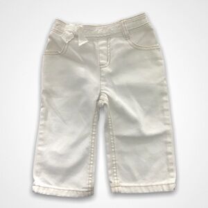 4/$20🥳 Gymboree White Straight  Leg Jeans